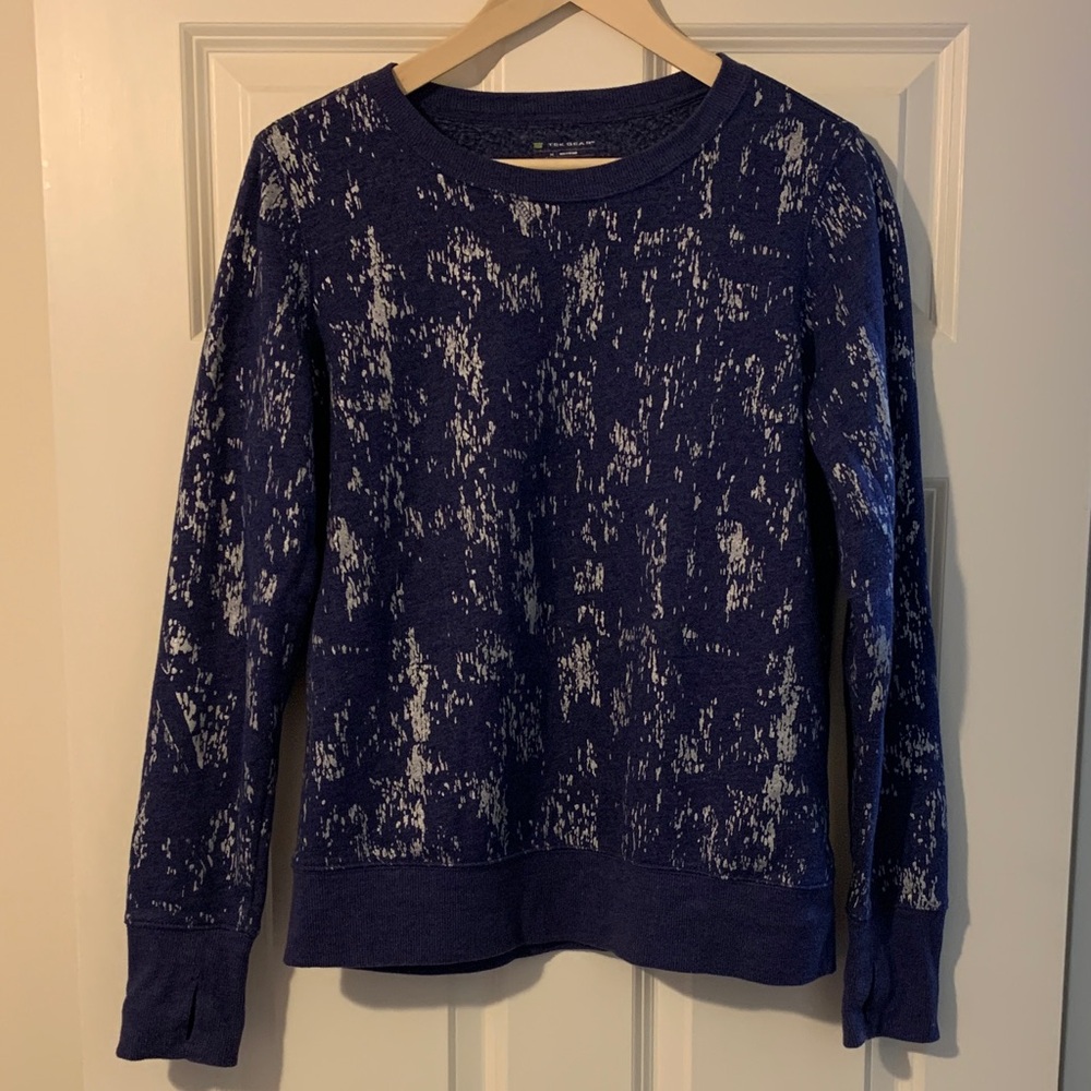 Tek Gear Purple and Silver Sweatshirt